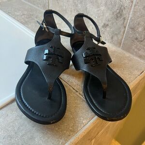 Tory Burch Black Sandals